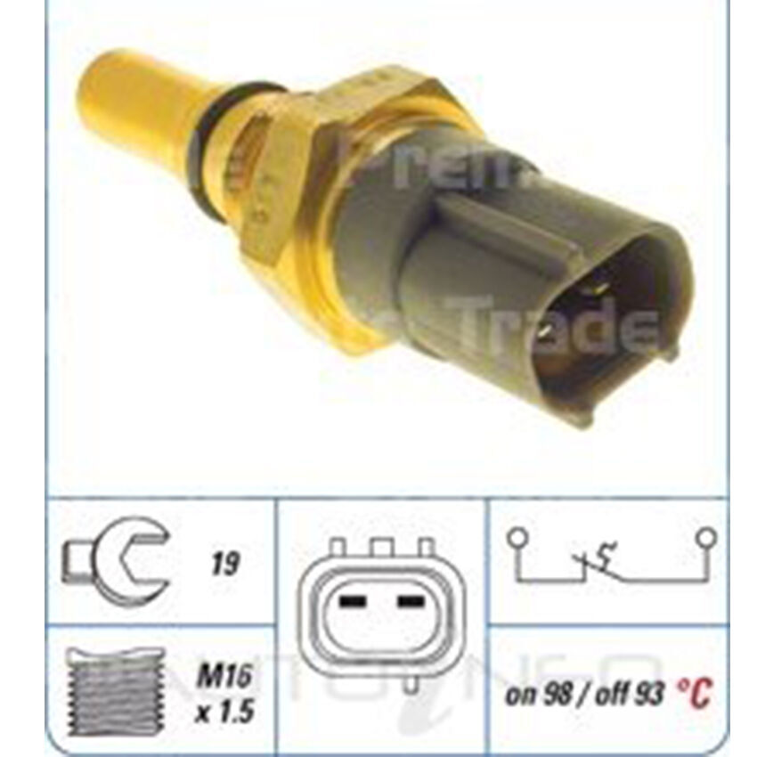 PAT Engine Coolant Fan Switch For Lexus GS300 JZS147R 3.0L 24ZGE I6 24V DOHC