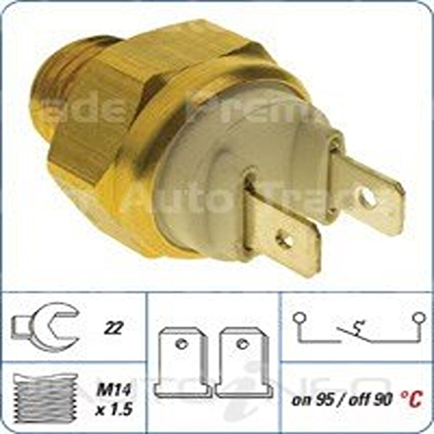 PAT Engine Coolant Fan Temp Switch For BMW 320i/320iA 2.0L M20B20L 12V