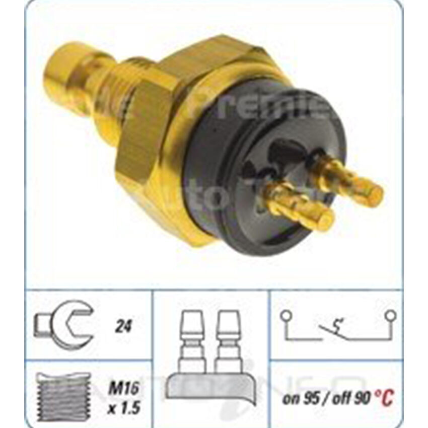PAT Engine Coolant Fan Switch For Rover 416 1.6L D16A8 D16A3 16K4F
