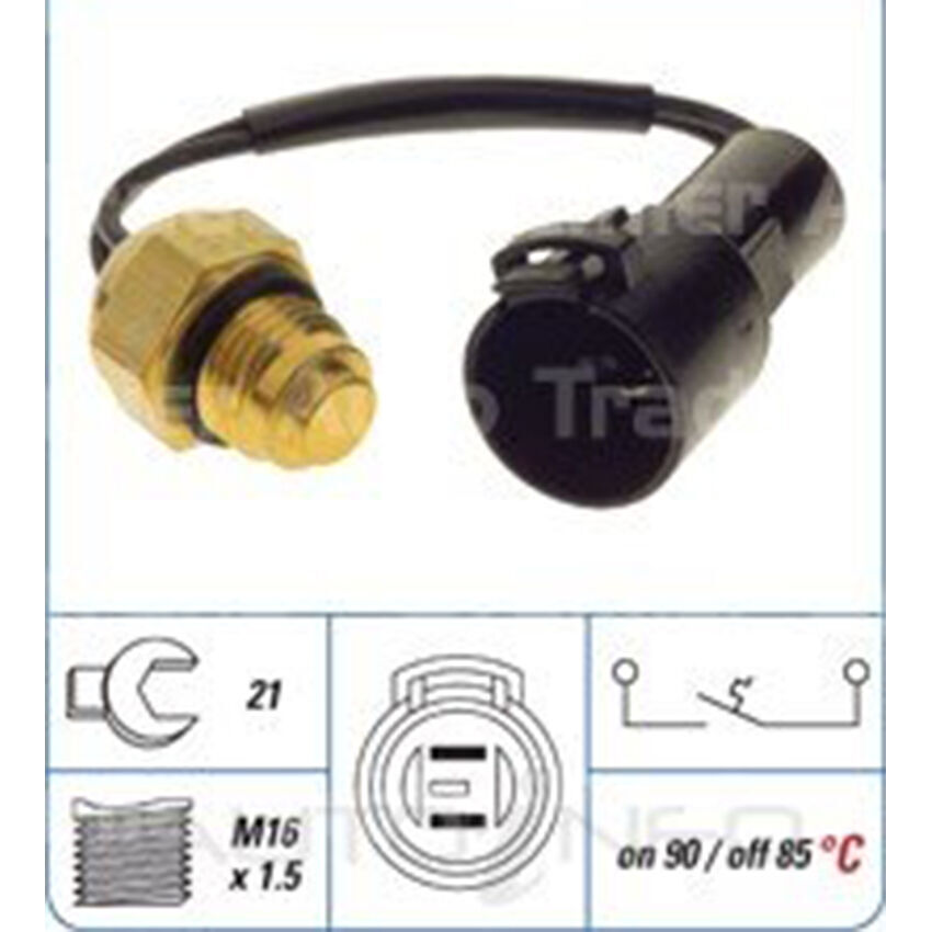 PAT Engine Coolant Fan Switch For Suzuki Sierra SJ413 1.3L G13A G13BA 8V SOHC