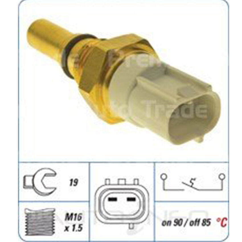 PAT Engine Coolant Fan Switch For Toyota Tarago ACR30R 2.4L 2AZFE 16V DOHC
