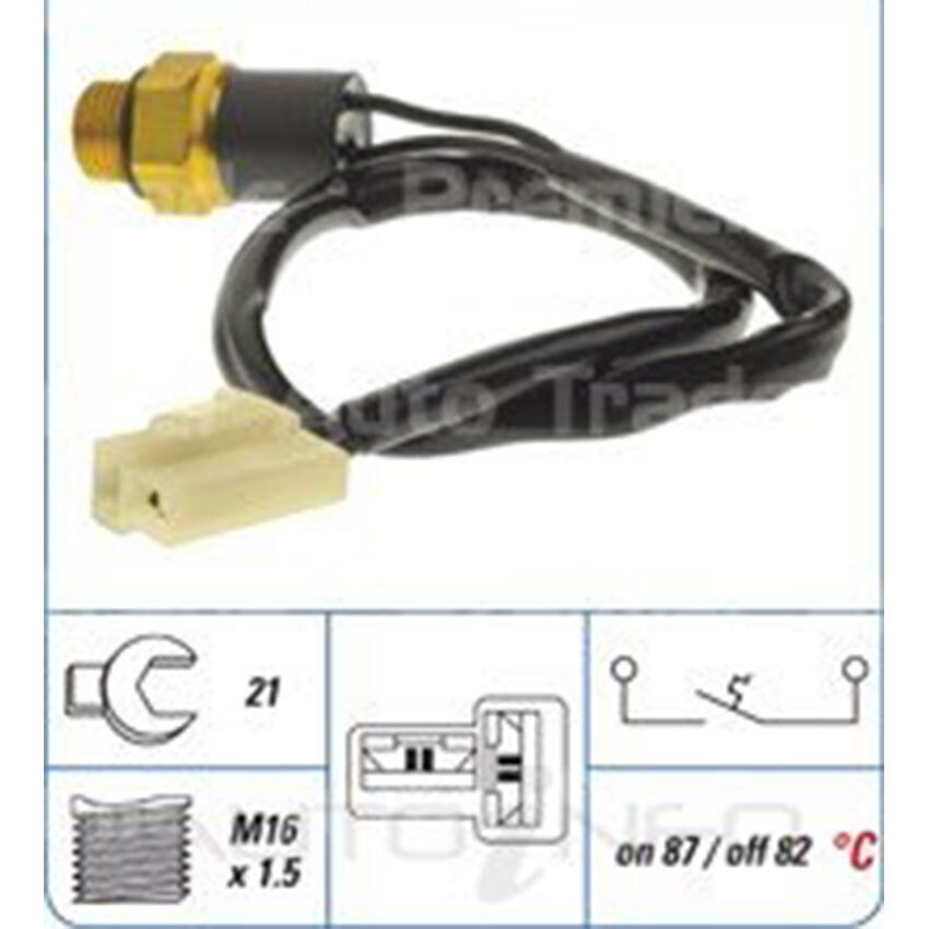 PAT Engine Coolant Fan Switch For Suzuki Mighty BOY 0.5L F5A I3 6V SOHC