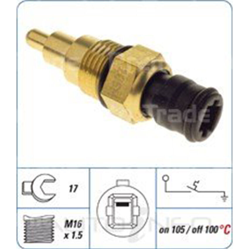 PAT Engine Coolant Fan Switch For Ford Telstar AV 2.2L F2 I4 12V SOHC
