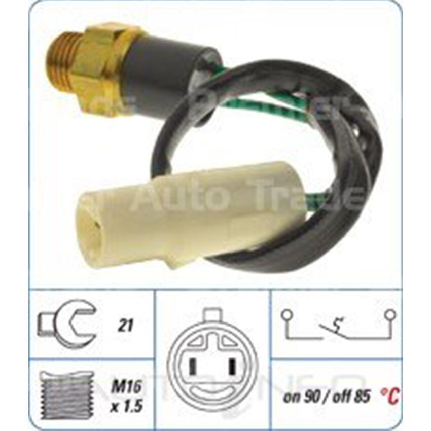 PAT Engine Coolant Fan Switch For Hyundai Lantra J2 1.8L G4GM I4 16V DOHC
