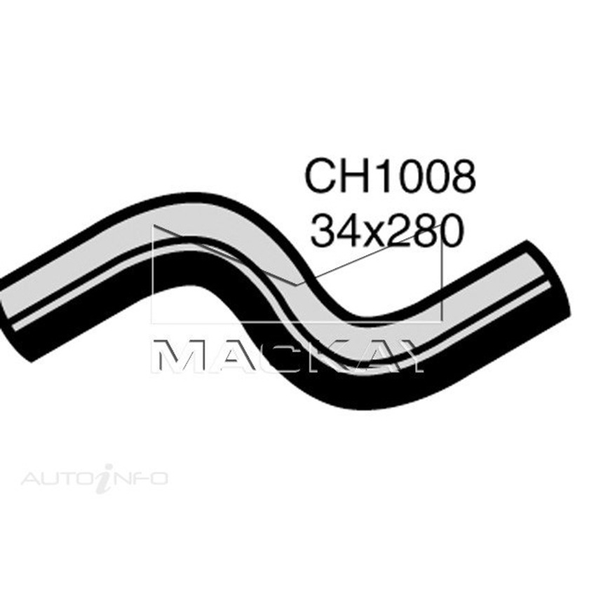 Mackay CH1008 Top Hose For Toyota Corona RT104 -118 1973-1979 Mackay