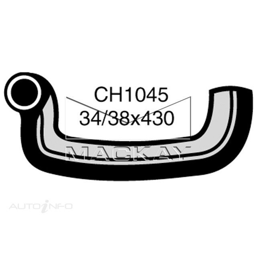 Mackay Bottom Hose For Toyota Celica TA22 1972-1975 - CH1045