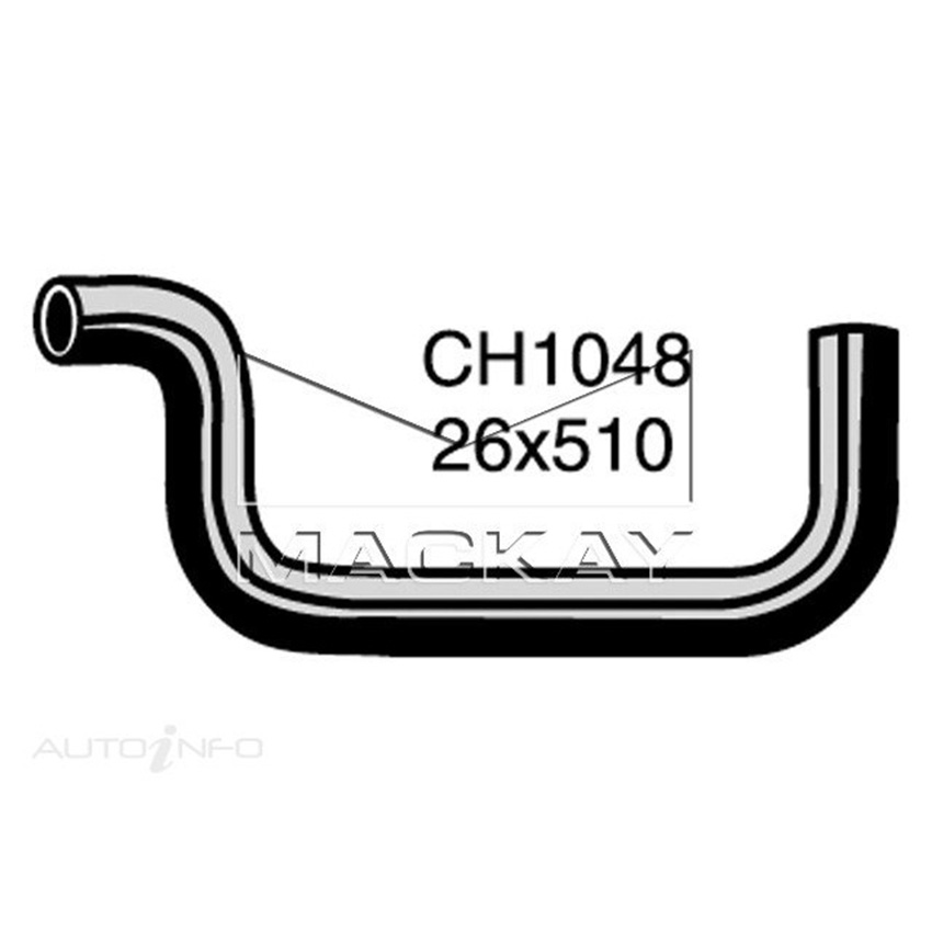 Mackay CH1048 Bottom Hose For Nissan 120Y B210 1974-1978 Mackay
