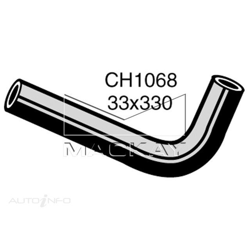 Mackay CH1068 Radiator Upper Hose For Toyota Corolla KE30R 1.2L I4 Ptl Man&Auto
