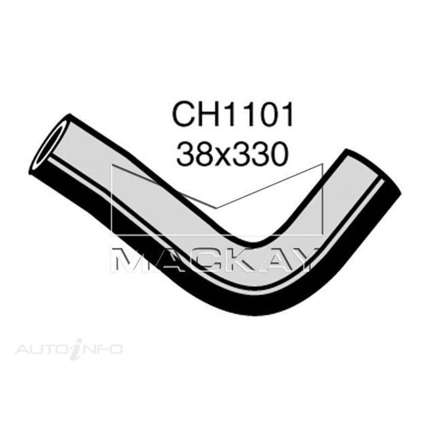 Mackay CH1101 Radiator up Hose For Ford Fairmont XC 4.1L I6 Petrol Manual & Auto