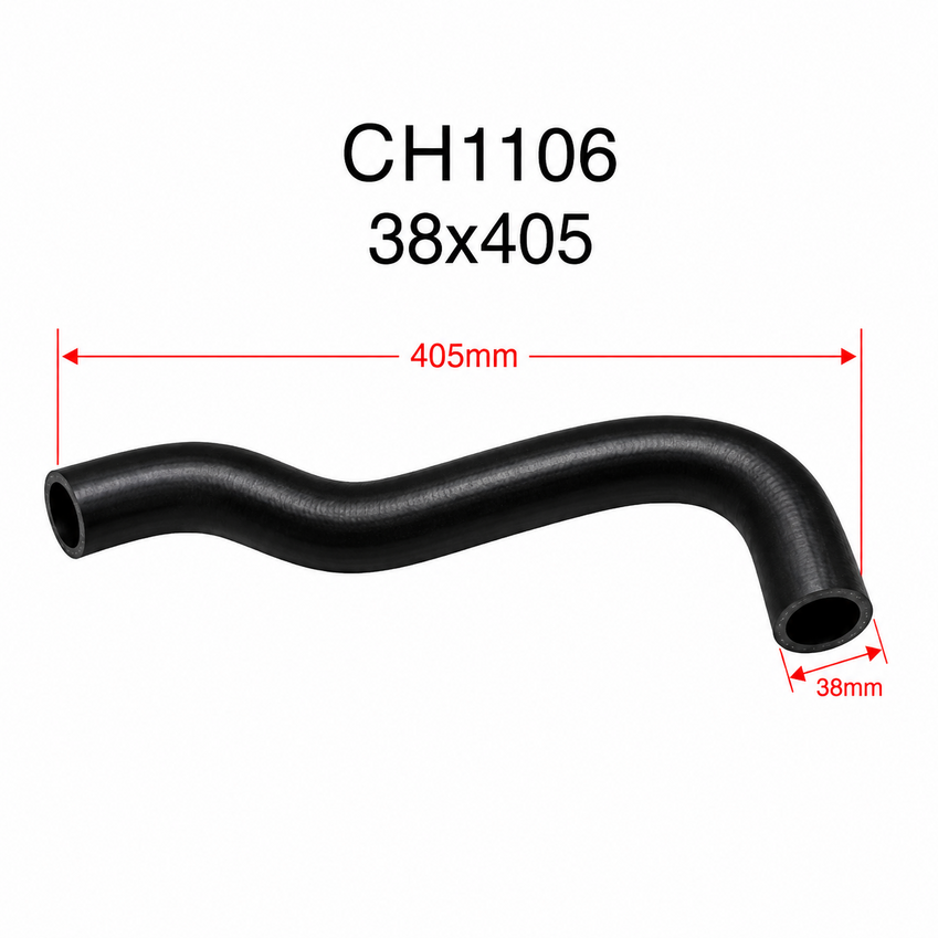 Mackay CH1106 Top Hose For Ford Falcon / Fairlane XC 1976-79 Mackay