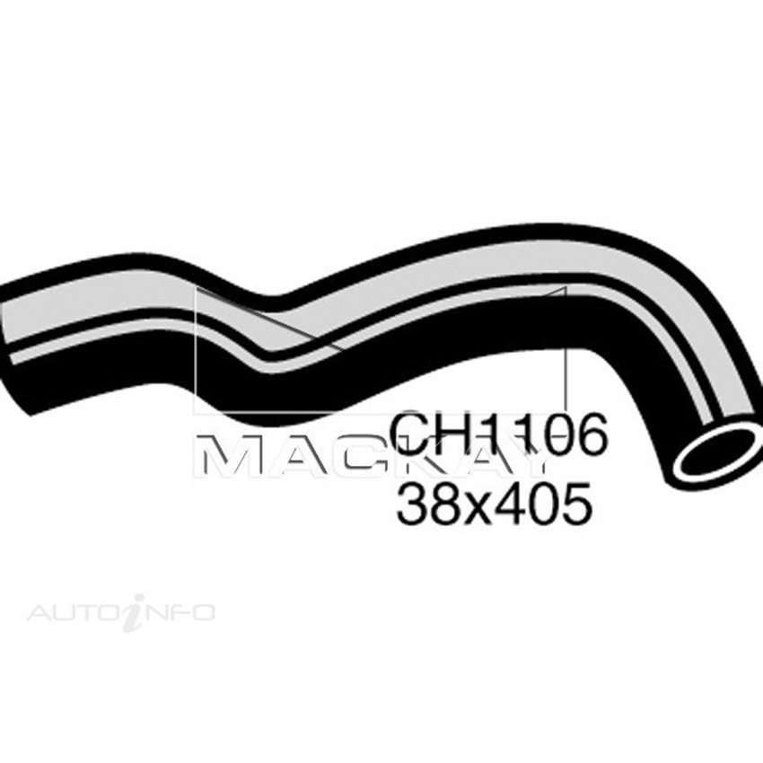 Mackay CH1106 Top Hose For Ford Cortina TE - TF 1977-1982 - 6CYL Mackay