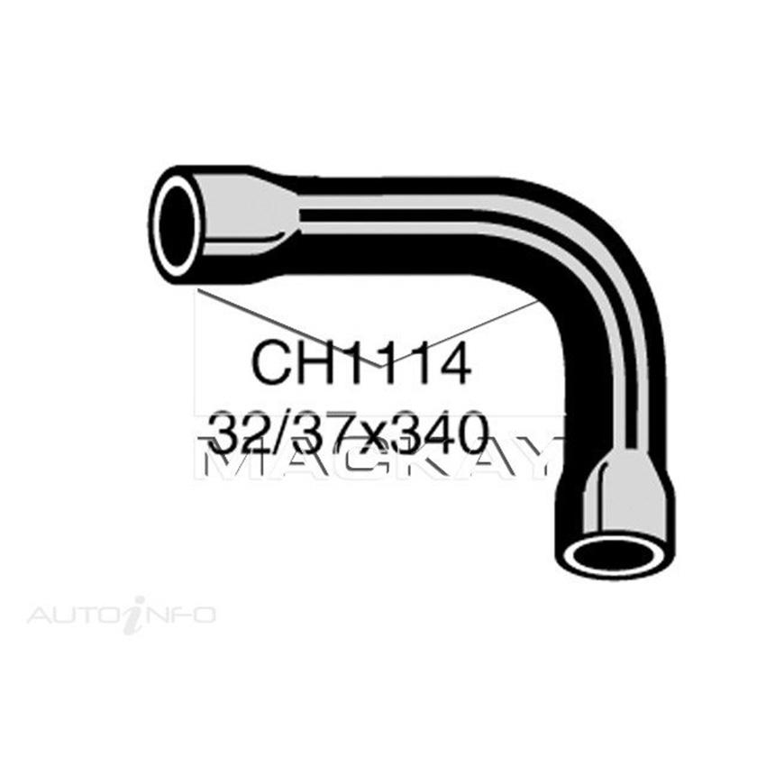 Mackay CH1114 Radiator LW Hose For Ford Escort MK2 2.0L I4 Petrol Manual & Auto
