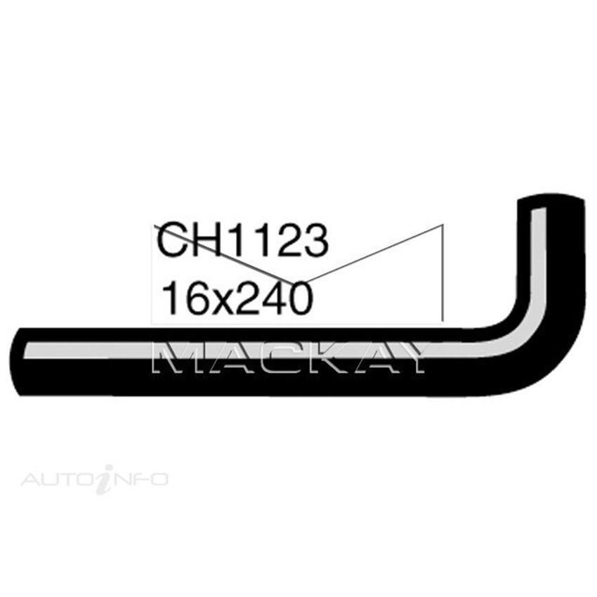 CH1123 Heater Hose for Holden Monaro HQ 5.0L V8 Petrol Manual / Auto Mackay