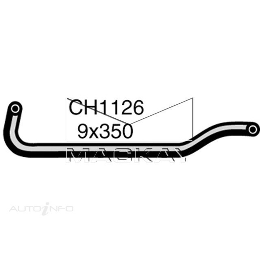 CH1126 Crankcase Ventilation Hose (Pcv) for Holden VB - V8 Mackay