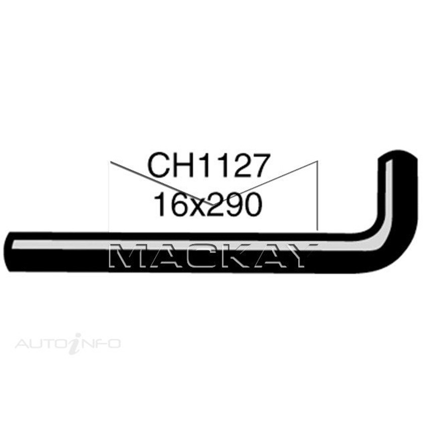 CH1127 Heater Hose for Holden Kingswood HZ 3.3L I6 Petrol Manual / Auto Mackay