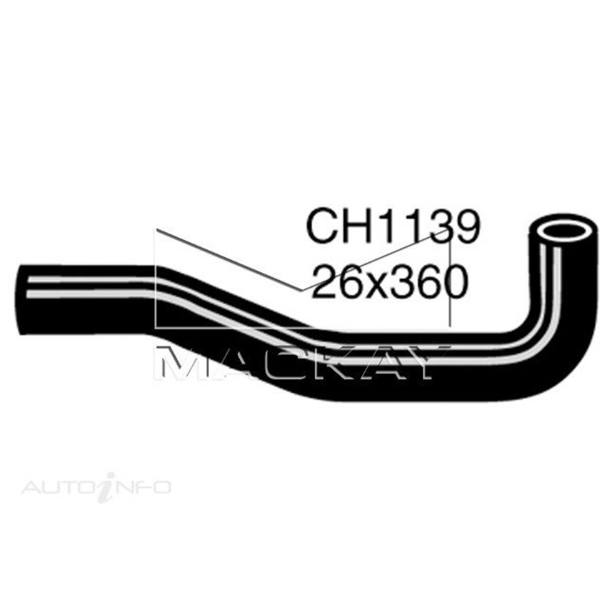 CH1139 Top Hose for Honda Civic 1975-1978 Mackay