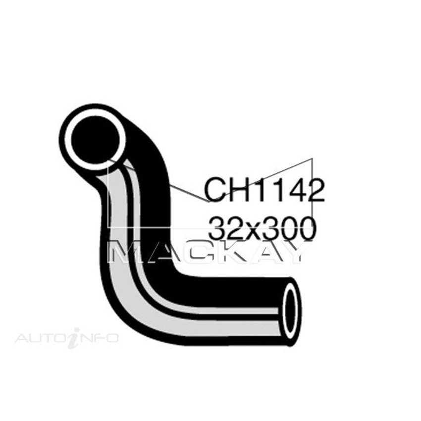 Mackay Radiator up Hose For Ford Escort MKII 1977-1981 -CH1142