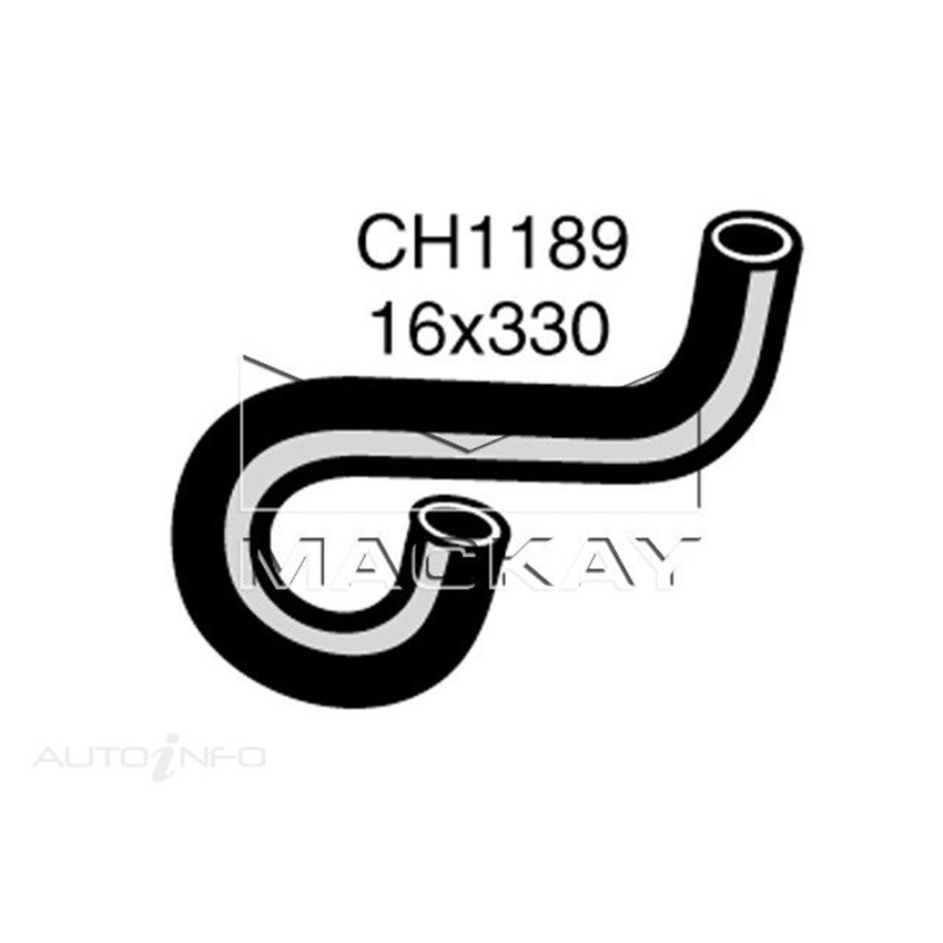 Heater Hose for Holden Gemini TX 1975-1977 Mackay