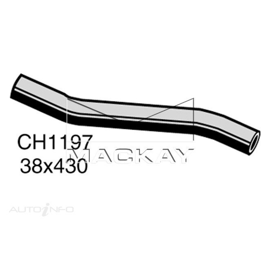 Mackay CH1197 Radiator up Hose For Ford Falcon XD 4.9L V8 Petrol Manual & Auto