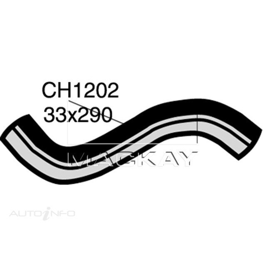 Mackay CH1202 Radiator Upper Hose For Nissan 280ZX S130 2.8L I6 Ptl Man&Auto