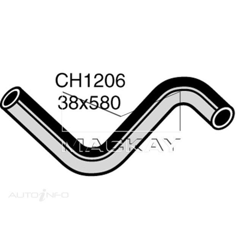 Mackay CH1206 Bottom Hose For Toyota Corona XT130 - XT131 1979-1983 Mackay
