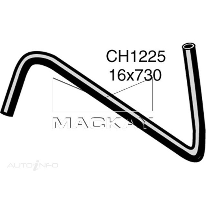 CH1225 Heater Hose for Holden Gemini TC - TD 1977-1979 Mackay