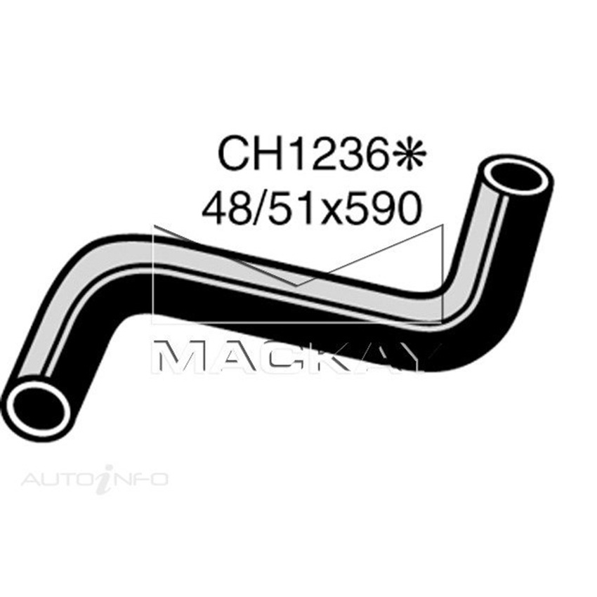 Mackay Radiator Lower Hose For Ford F250 1974-V-77 -CH1236