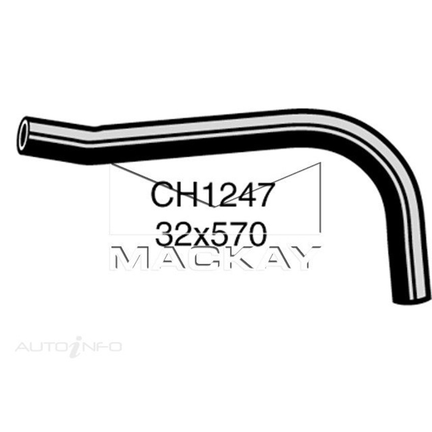 Mackay Radiator Upper Hose For Holden Commodore VC 1.9L Petrol Man & Auto