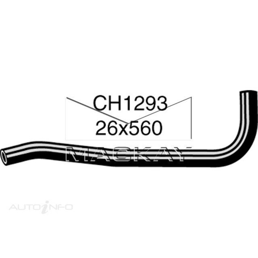 Mackay CH1293 Bottom Hose For Honda Accord 1979-1983 Mackay
