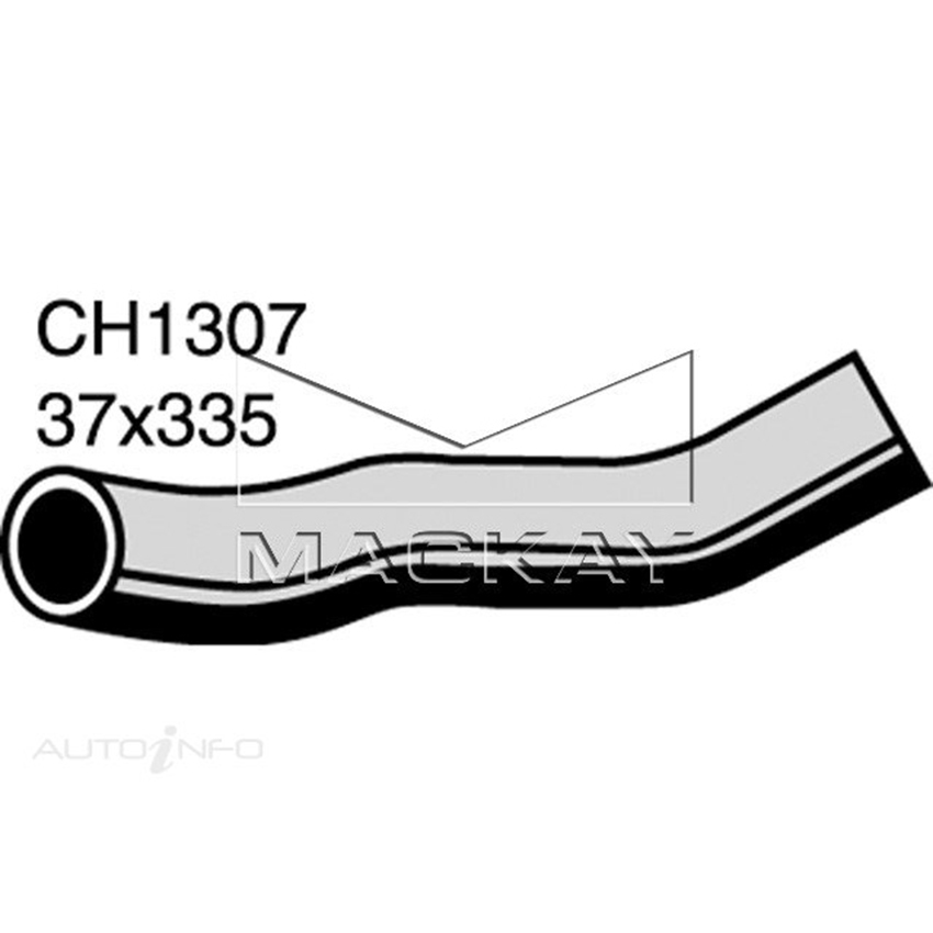  CH1307 Radiator Upper Hose For Mazda Rx7 Series 123 1.1L Rotary2 Ptl Man&Auto