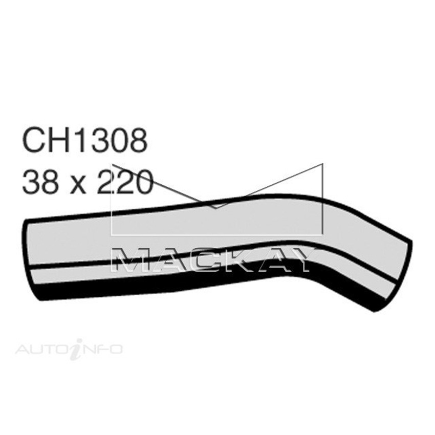 Mackay CH1308 Bottom Hose For Mazda RX 7 Series 1,2,3 1978-1985 Mackay