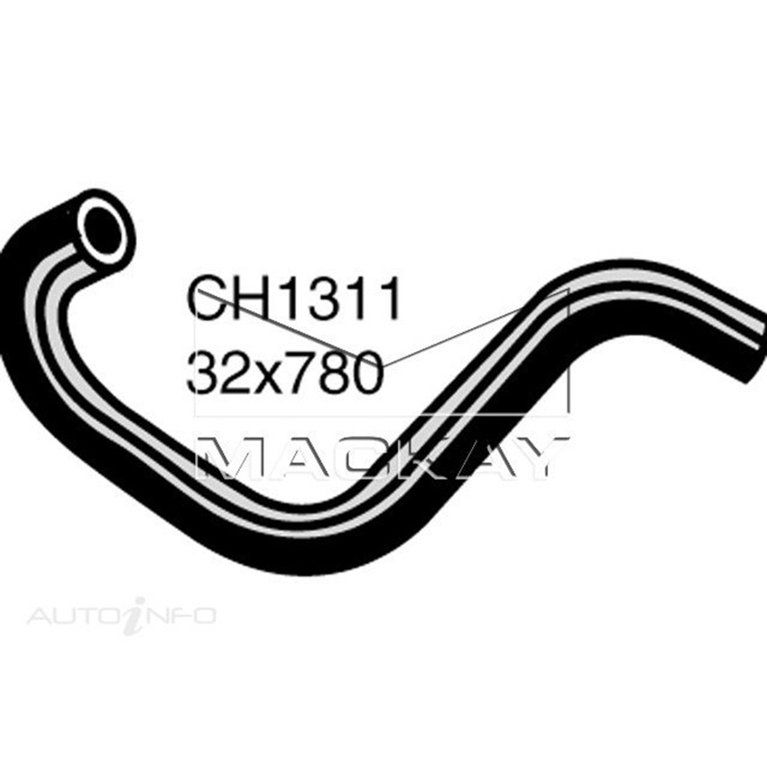 Mackay Bottom Hose For Nissan 280ZX 1979-1984  CH1311