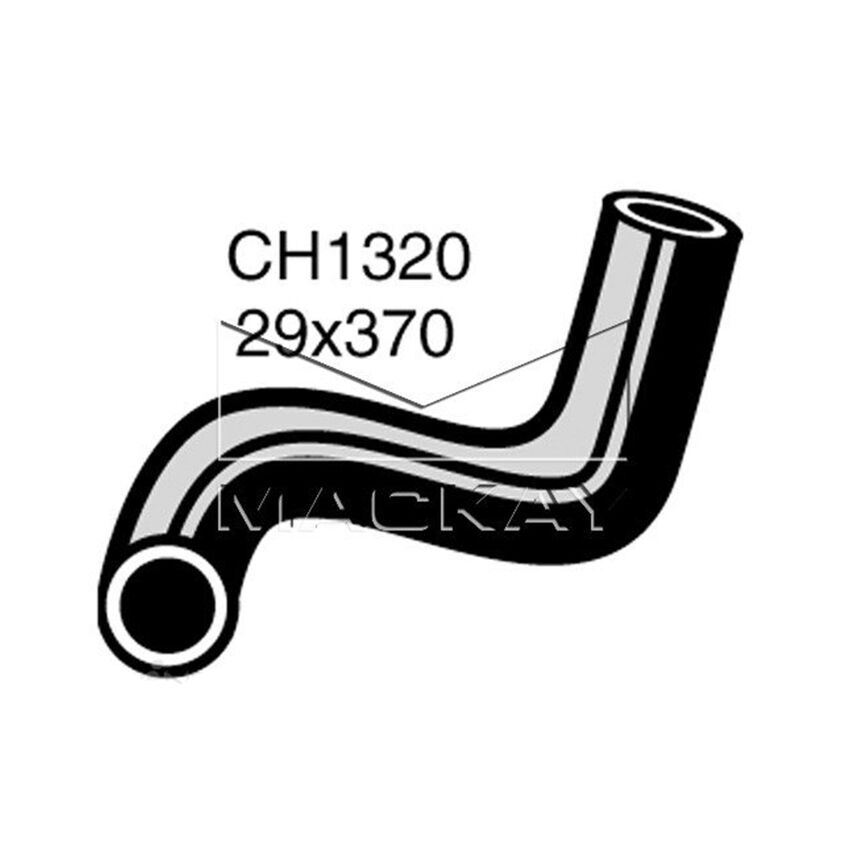 Mackay Radiator Lower Hose For Subaru GL AM3 1.6L Petrol EA71 F4 8v 1976-1978