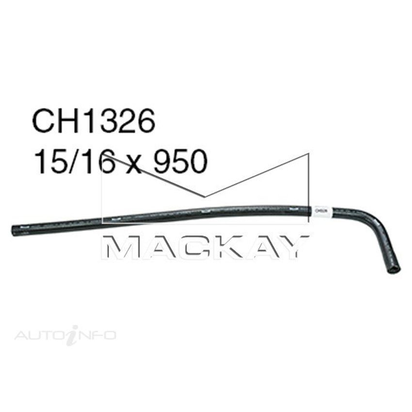 CH1326 Heater Hose for Holden Commodore VH 3.3L I6 Petrol Manual / Auto Mackay