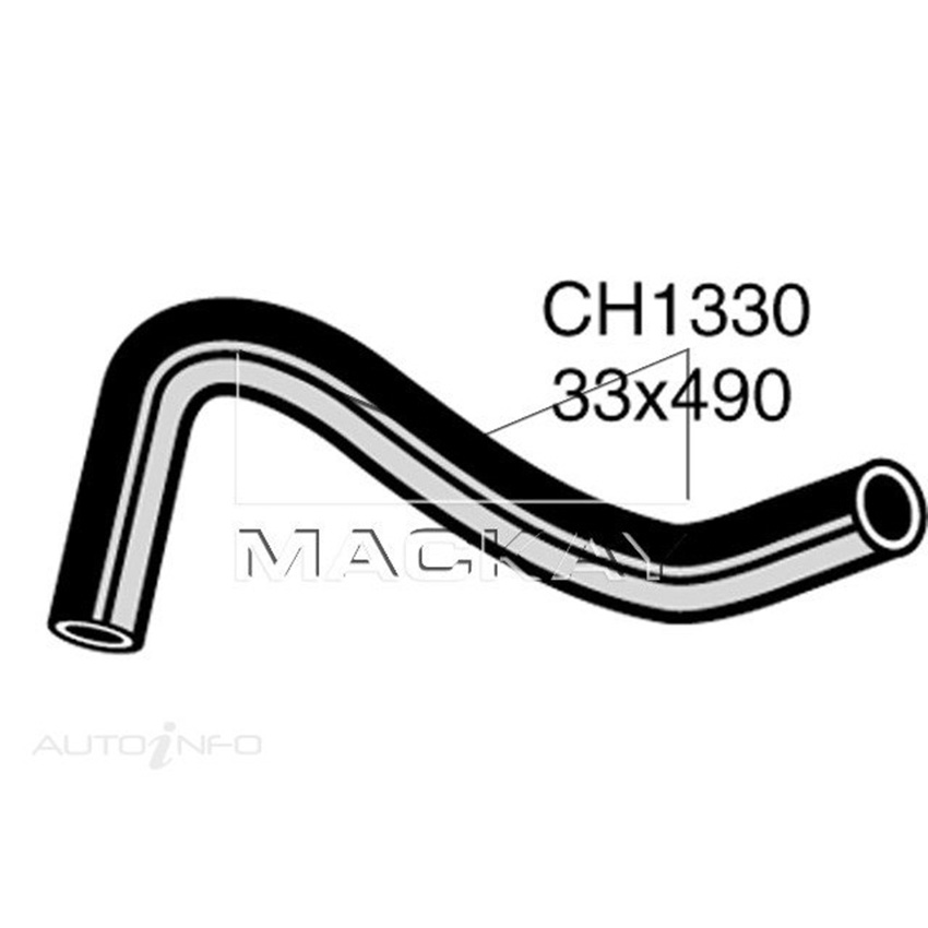 Mackay CH1330 Radiator Lower Hose For Toyota Corolla KE55R 1.3L I4 Ptl Man&Auto