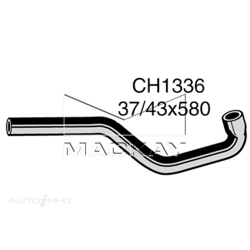 Mackay CH1336 Bottom Hose For Toyota LandCruiser BJ40 C-77-1980 Mackay