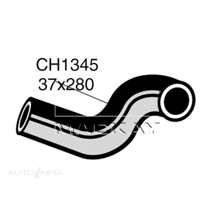  CH1345 Radiator Upper Hose For Toyota LandCruiser FJ55R 4.2L I6 Ptl Man&Auto