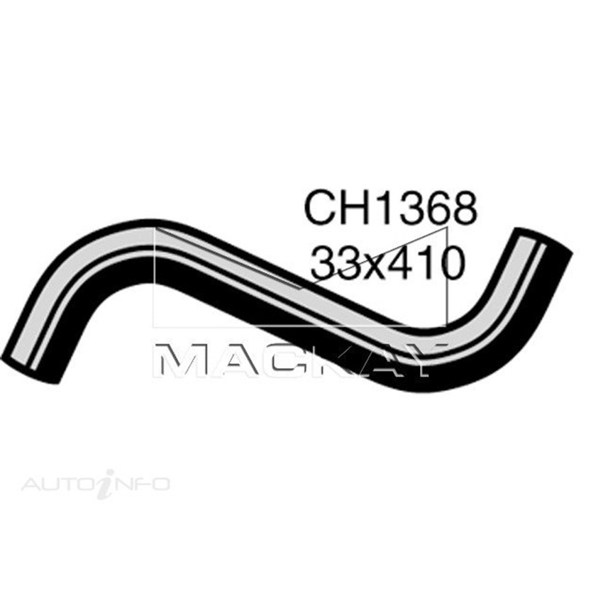 Mackay CH1368 Radiator Upper Hose For Toyota Hilux RN46R 2.0L I4 Ptl Man&Auto