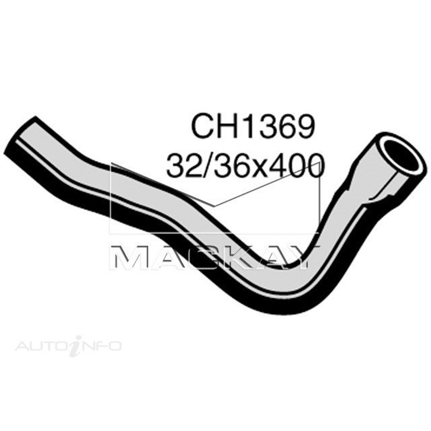 Mackay Radiator Lower Hose For Toyota Hilux RN46R 2.0L Petrol Man & Auto CH1369