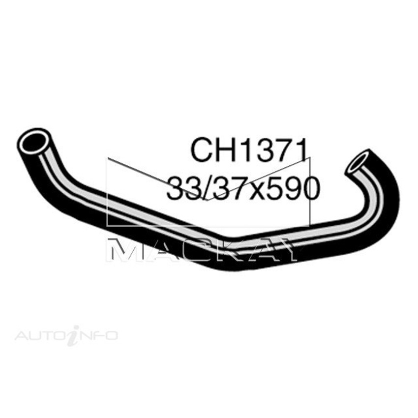 Mackay Radiator Lower Hose For Toyota Hilux LN46R 2.2L Diesel Man & Auto CH1371