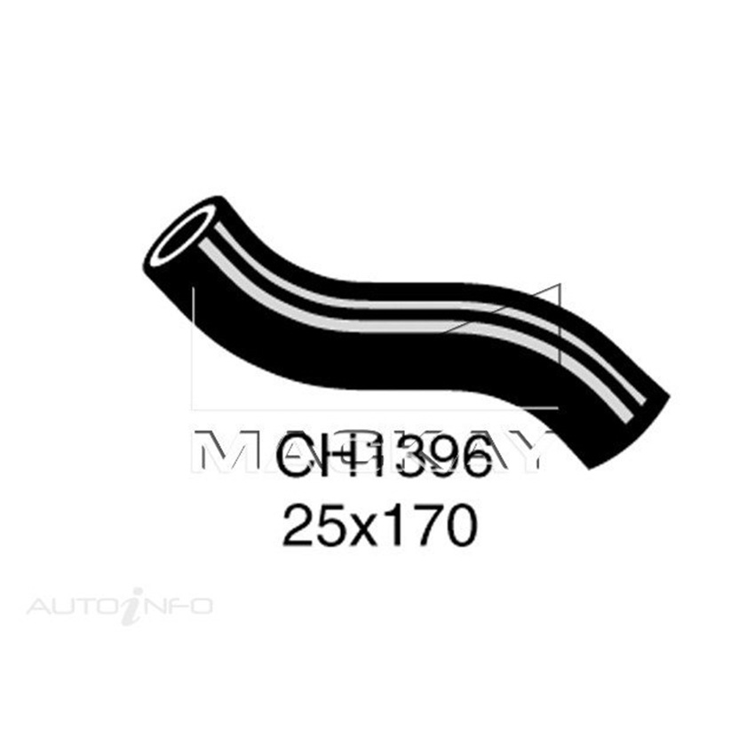 Mackay Radiator Lower Hose For Suzuki Hatch . 0.8L I3 Petrol Manual/Auto CH1396