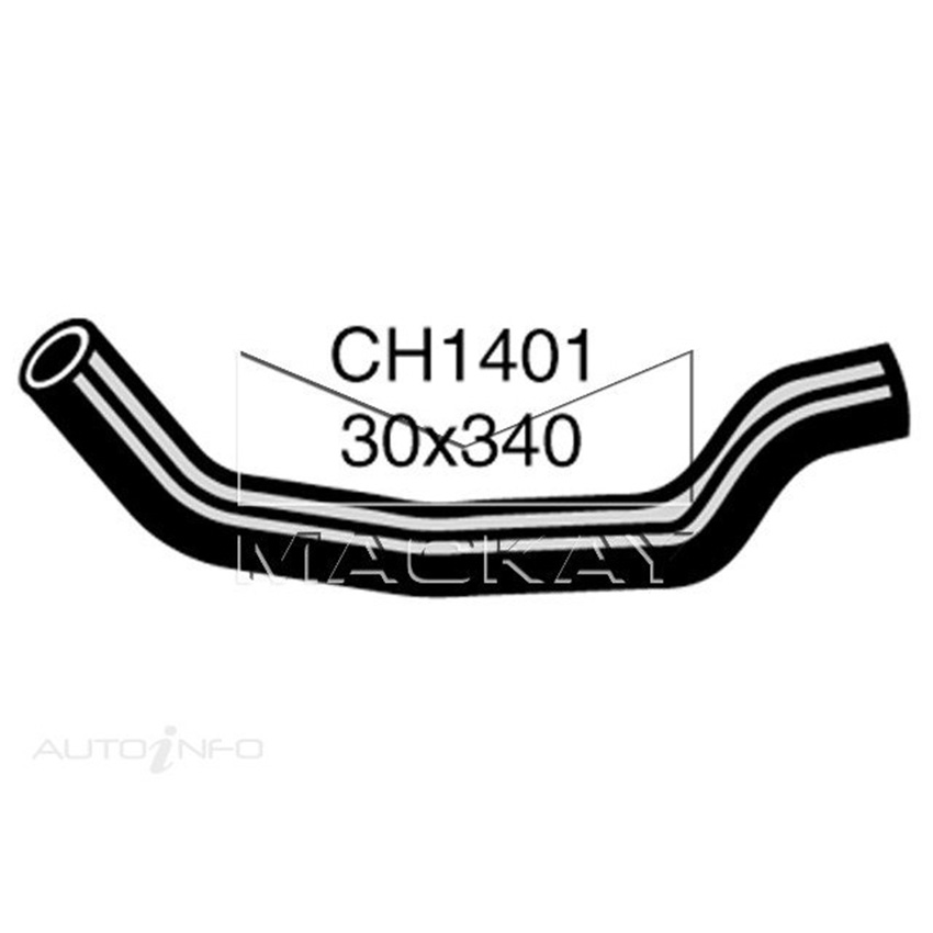 CH1401 Radiator Upper Hose for Holden Gemini TG 1.6L I4 Petrol Manual / Auto