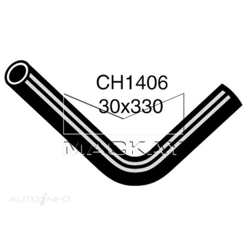 Mackay Radiator Upper Hose For Holden Rodeo KB 2.0L Diesel Manual/Auto CH1406