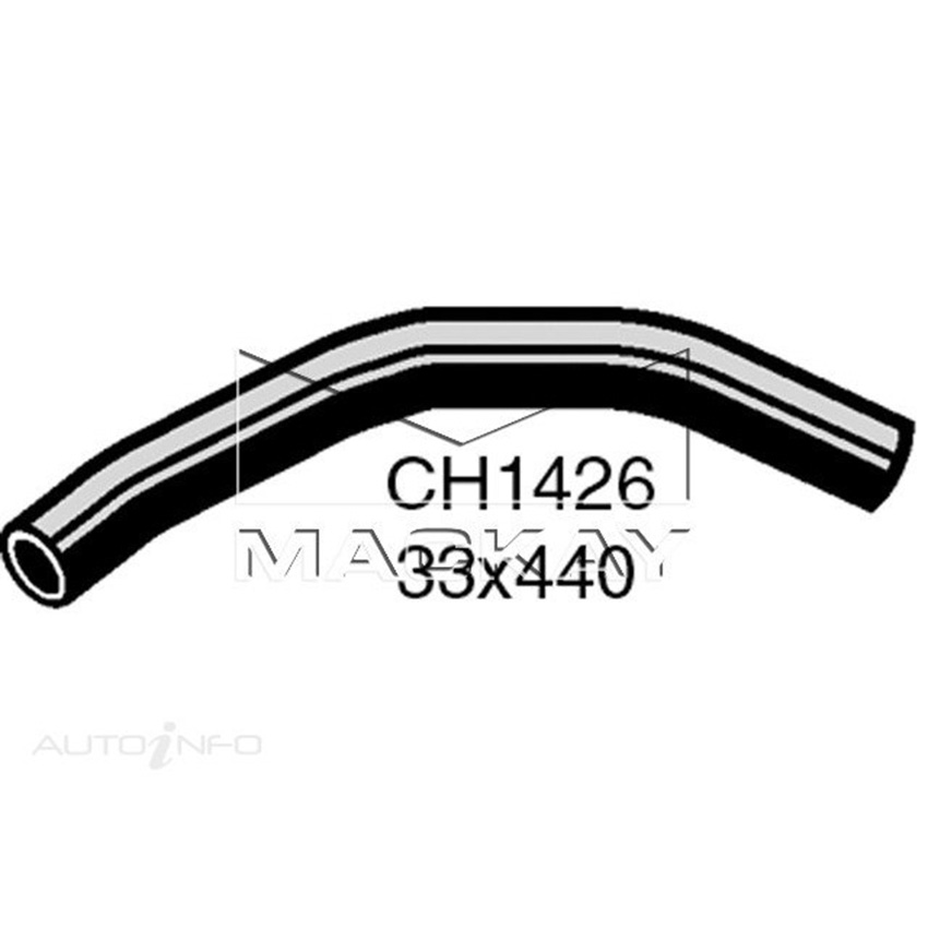Mackay Radiator Upper Hose For Holden Camira JB 1.6L Petrol Manual CH1426