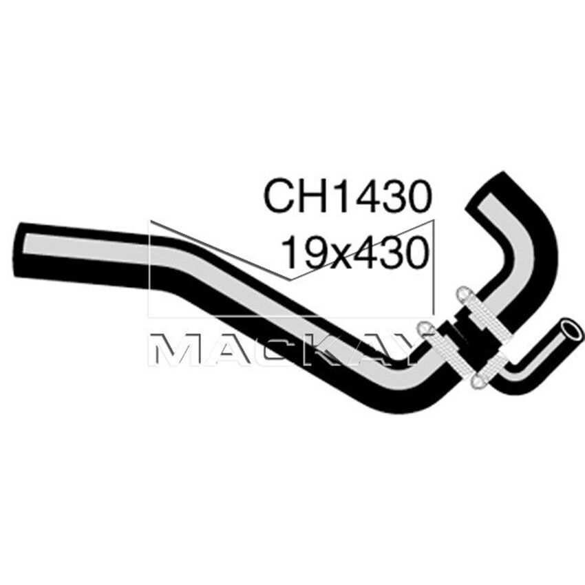 Mackay Engine By Pass Hose For Holden Camira JB 1.6L 16JH (L16) I4 1982-1984
