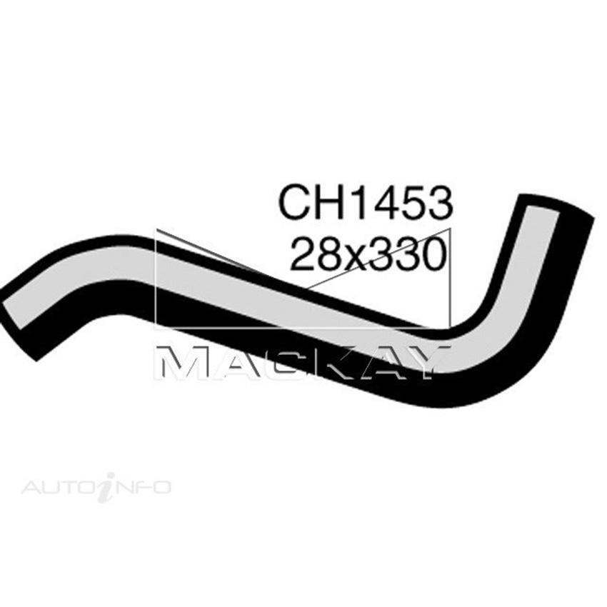 CH1453 Radiator Upper Hose for Nissan Pulsar N12 1.5L I4 Petrol Auto Mackay