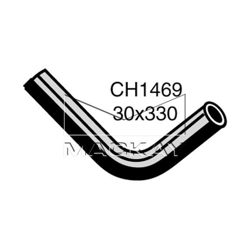 Mackay Radiator Upper Hose For Holden Jackaroo Deluxe UBS52 2.2L C223 I4 1981-85
