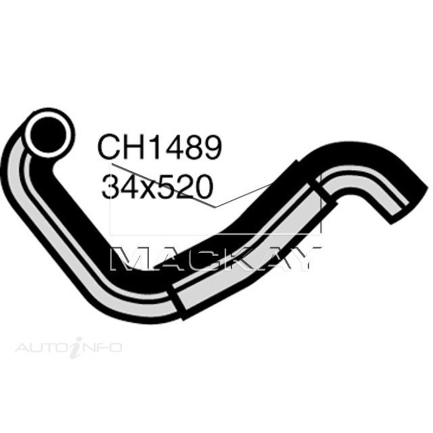 Mackay Radiator Lower Hose For Nissan 720 720 1.8L Petrol Manual & Auto CH1489