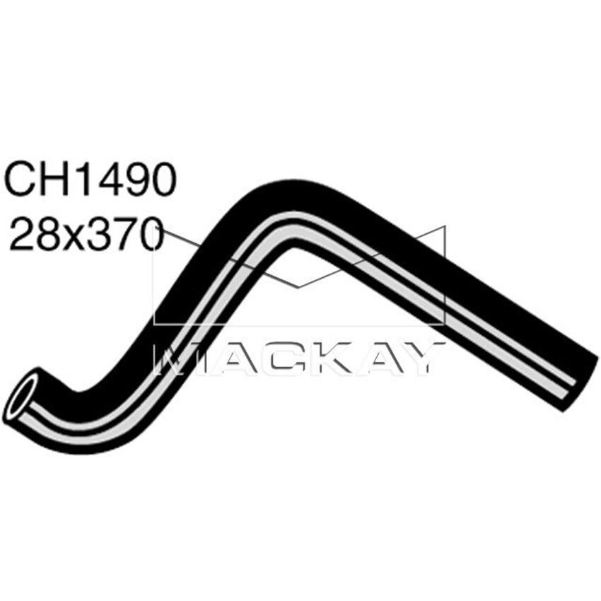 Mackay Radiator Lower Hose For Holden Astra LB, Nissan Pulsar N12 - CH1490