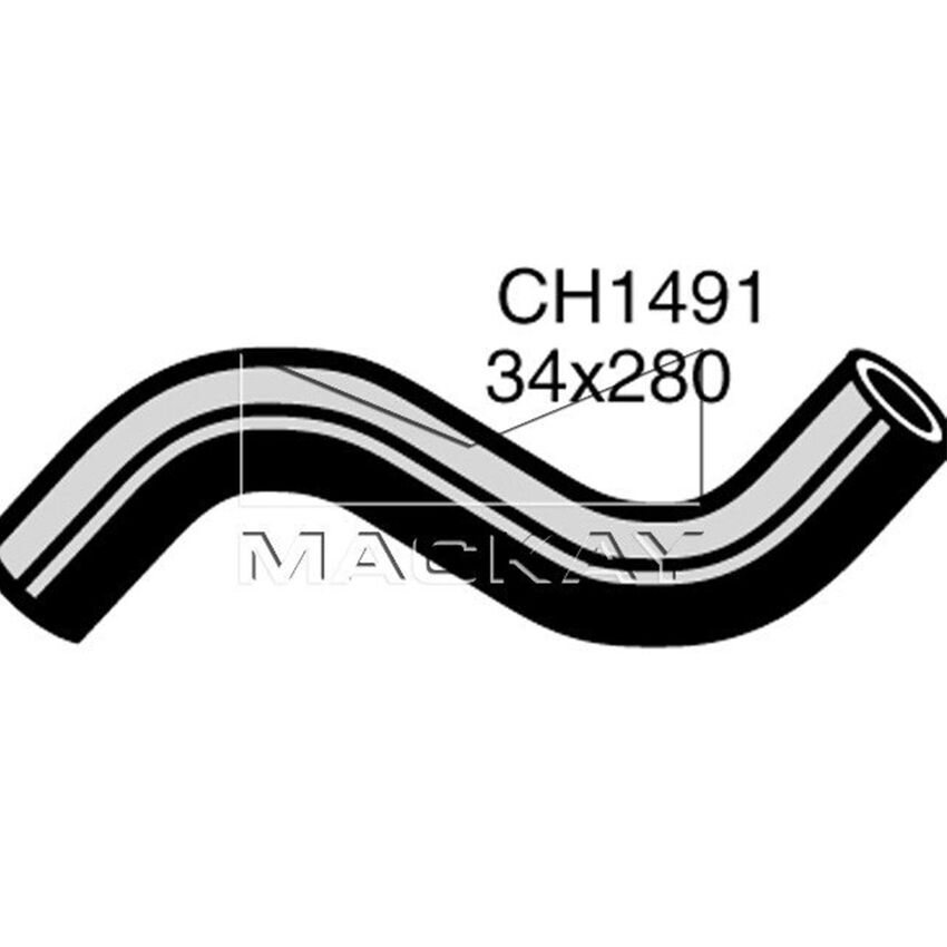 Mackay Radiator Upper Hose For Nissan Bluebird 910 2.0L Petrol L20B I4 1981-1985